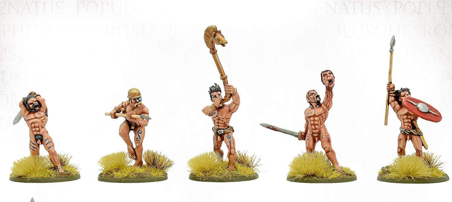 WAR-152214002 - SPQR Warlord Games, Gaul - Skyclad Warriors - 28mm Barbarians - Image 4