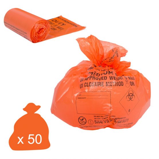 Clinical Waste Bags - Medium Duty 30 Litre/5 kg - Image 3