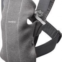BABYBJÖRN Baby Carrier Mini, 3D Jersey, Dark grey
