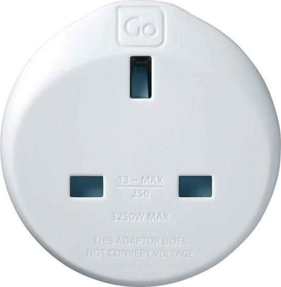 Go Travel Earthed UK to South Africa Compact Earthed Adaptor Converter (Adapter Ref 530) - Image 3