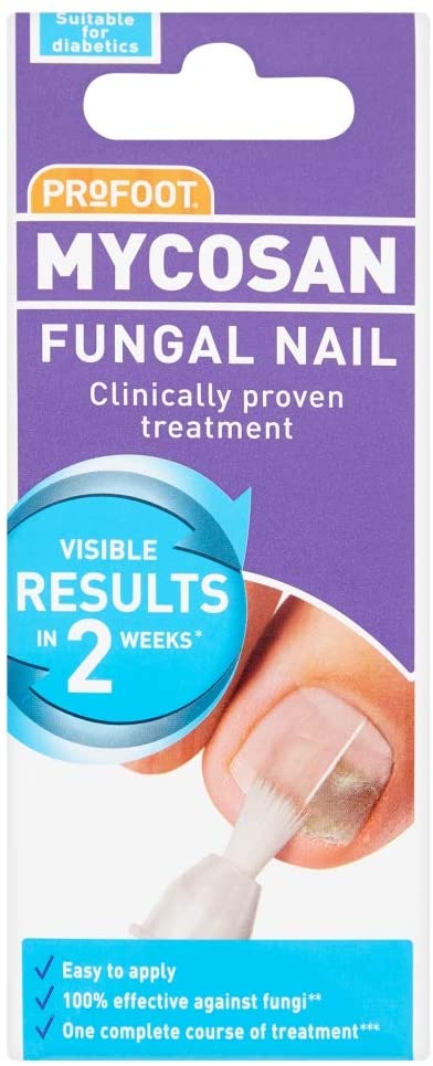 Profoot Mycosan Fungal Nail Treatment, 5ml Unique Serum Treatment for Toenail Infection, Includes Specially Designed Brush
