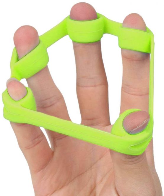 Peak Supps Forearm Trainer & Finger Strengthener Bands - Easy Level 1 (Green) - Image 3