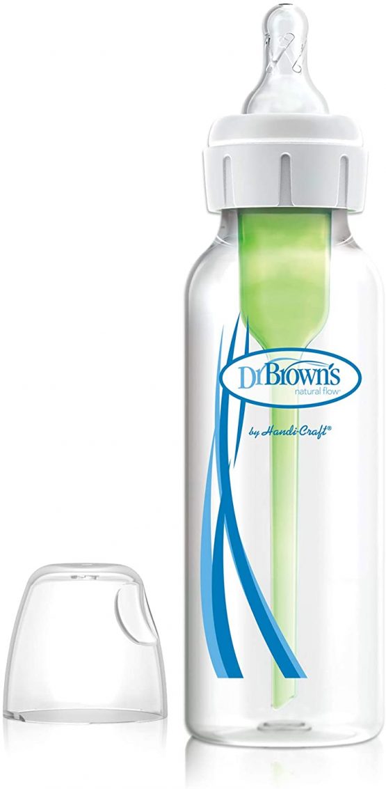 Dr. Brown's Options – Standard Bottle Narrow Mouth 240 ml Green