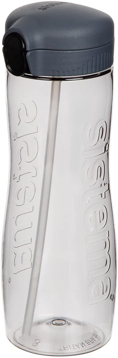 Sistema Hydrate Quick Flip Water Bottle, Assorted Colours, 800 ml - Image 2