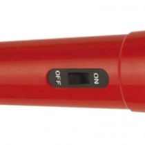 Mr Entertainer's Karaoke Collection G156DR Dynamic Handheld Karaoke Microphone Red