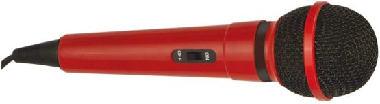 Mr Entertainer's Karaoke Collection G156DR Dynamic Handheld Karaoke Microphone Red