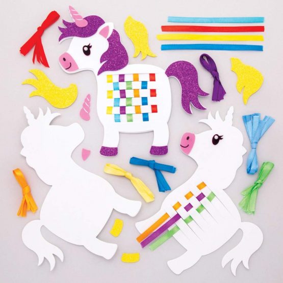 Unicorn Weaving Kits (Pack of 6)