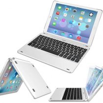 Arteck iPad 9.7-inch (iPad 6, 2018 / iPad 5, 2017) Keyboard, Ultra-Thin Bluetooth Keyboard with Folio Full Protection Case for Apple iPad 9.7 iPad 6, 5 and iPad Air 1 with 130 Degree Swivel Rotating
