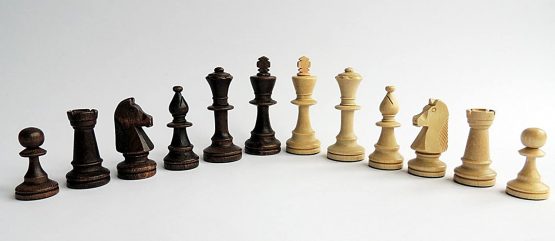 C167 Professional Staunton No.5, Weighted Wooden Chess Pieces in Stylish Box, King 90mm - Image 3