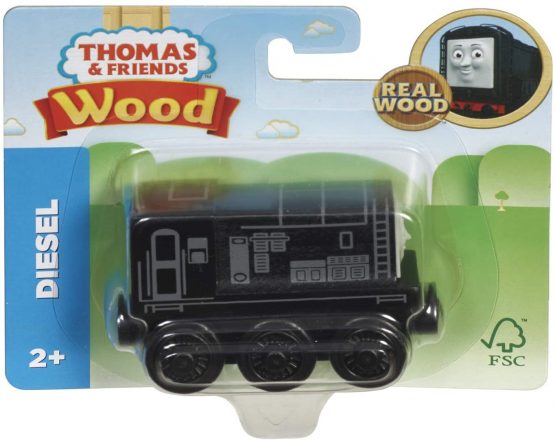 Thomas & Friends GGG35 Thomas and Friends Fisher-Price Wood Diesel Engine, Multicoloured - Image 4