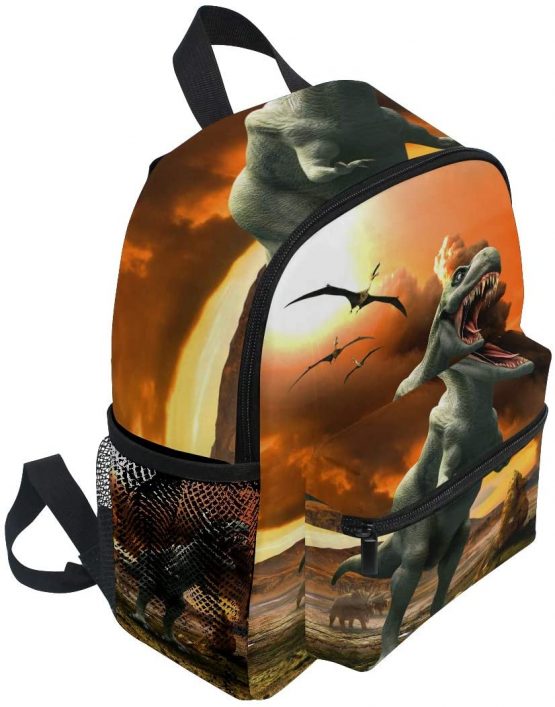 ISAOA Rocker Unicorn Children's Backpack for Boys,Kid's Schoolbag for Kindergarten Preschool Toddler Baby Nursery Travel Bag with Chest Clip (Blue) - Image 4