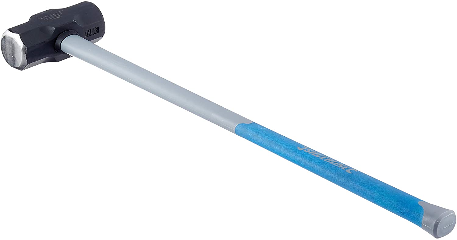 Silverline Sledge Hammer Fibreglass 14 lb (6.35 kg) (394968), Blue