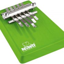 Nino Percussion Wood Kalimba Green, Small - g#'''/f'/ f''/c''' (NINO963GR)