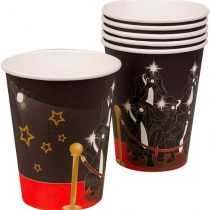 Boland 44161 VIP Glasses Set Black/Gold