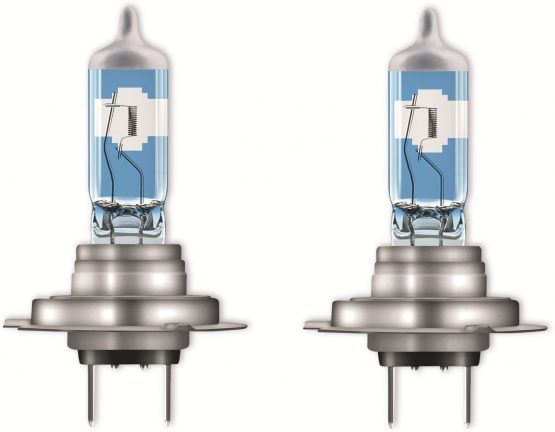 OSRAM NIGHT BREAKER LASER H7, +150% more brightness, halogen headlight lamp, 64210NL-HCB, 12V, duo box (2 lamps)
