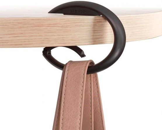 Bobino Bag Hook Luggage Strap, 10 cm, 1 liters, Black (Charcoal) - Image 2