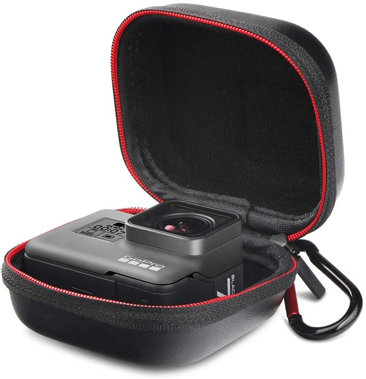 HSU Mini Storage Case for GoPro Hero 13/12/11/10/9/8/7/6/5, Portable Carrying Bag for Action Cameras - Image 2
