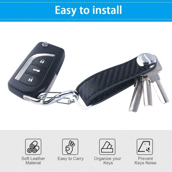 flintronic® Key Organizer | Portable Keychain | Pocket Smart Key Holder with Gift Boxed Stylish, Functional & Practical (Holds 10-12 Multiple Keys) - Image 4