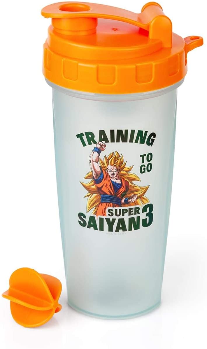 Dragon Ballz Super Saiyan Goku Gym Shaker Bottle – BigaMart