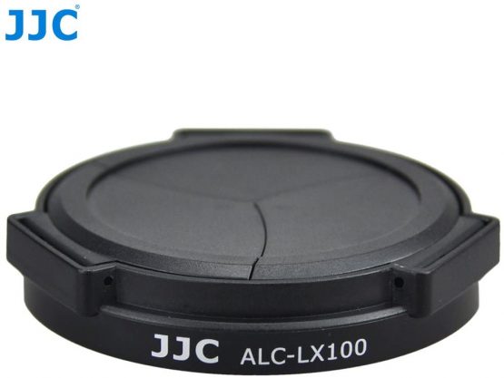 JJC ALC-LX100 Auto Lens Cap for Panasonic Lumix DMC-LX100 Camera - Black