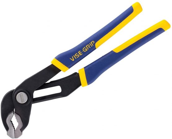 Irwin 10507628 250mm/ 10-inch Blue-Groovelock Water Pump Pliers ProTouch Handle