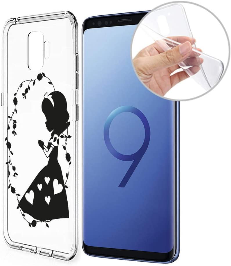 TPU phone Case Cover for the Samsung Galaxy Finoo S9 Made in Germany Case For Optimum Protection Silicone Protective Case Cover for Your Samsung Galaxy S9 Girl Apple - Image 2