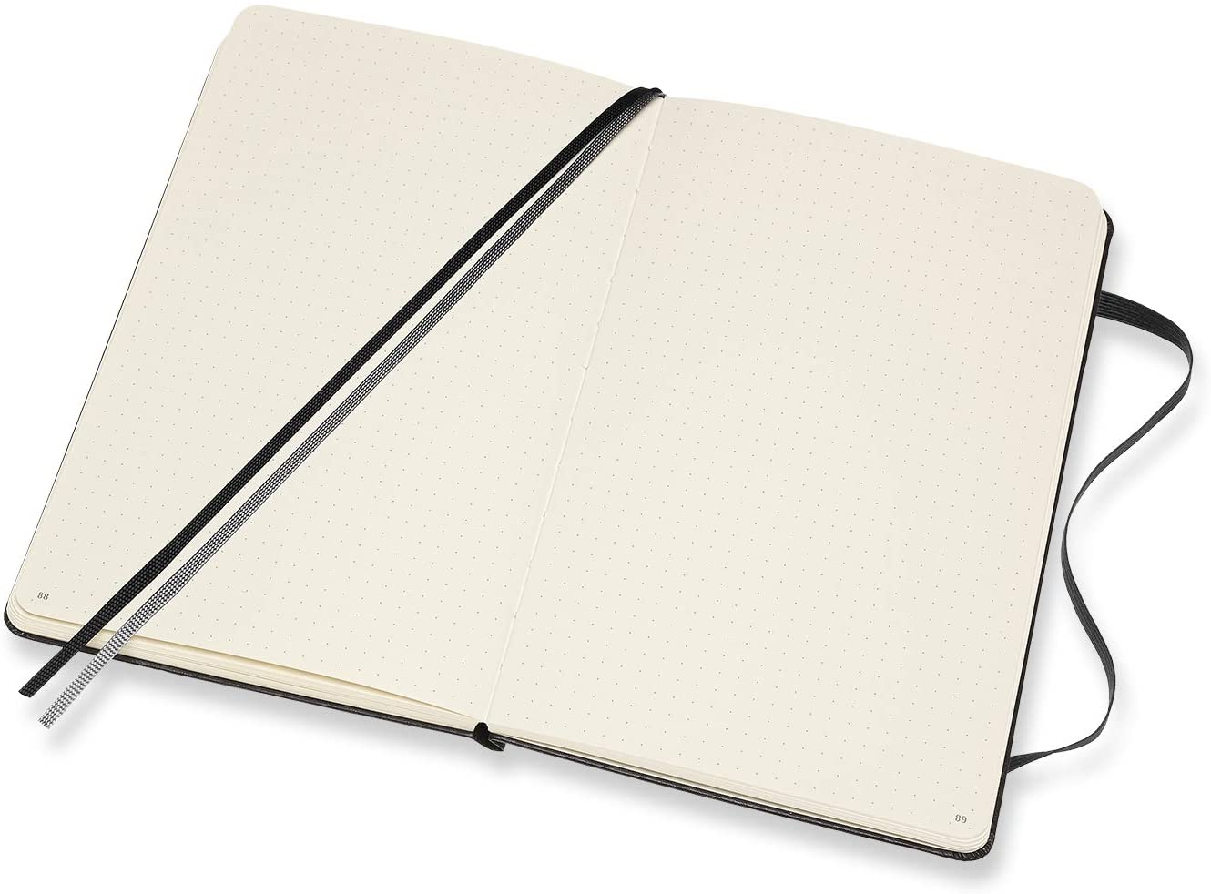 Moleskine Art Bullet Notebook, Hard Cover and Elastic Closure Journal, Colour Black, Size Large 13 x 21 A5, 160 Pages - Image 4
