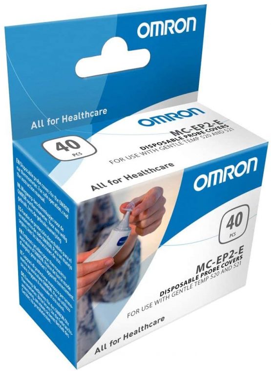 OMRON Gentle Temp Probe Covers MC-EP2-E, Pack of 40