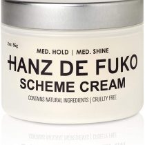 HANZ DE FUKO Scheme Cream | Premium Hassle-Free Stylng Cream | Use on Wet or Dry Hair for Natural Shine Finish | All Hair Types | 56g