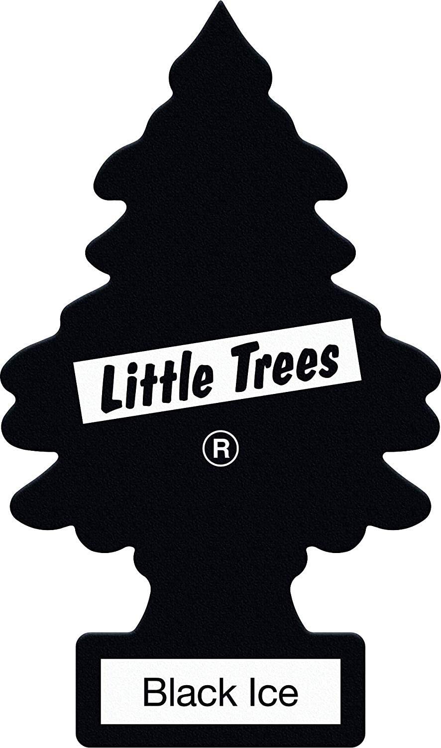 Little Trees Air Freshener Tree MTZ04 Black Ice Fragrance For Car Home Boat Caravan - Six Pack, 6 count (Pack of 1) - Image 2