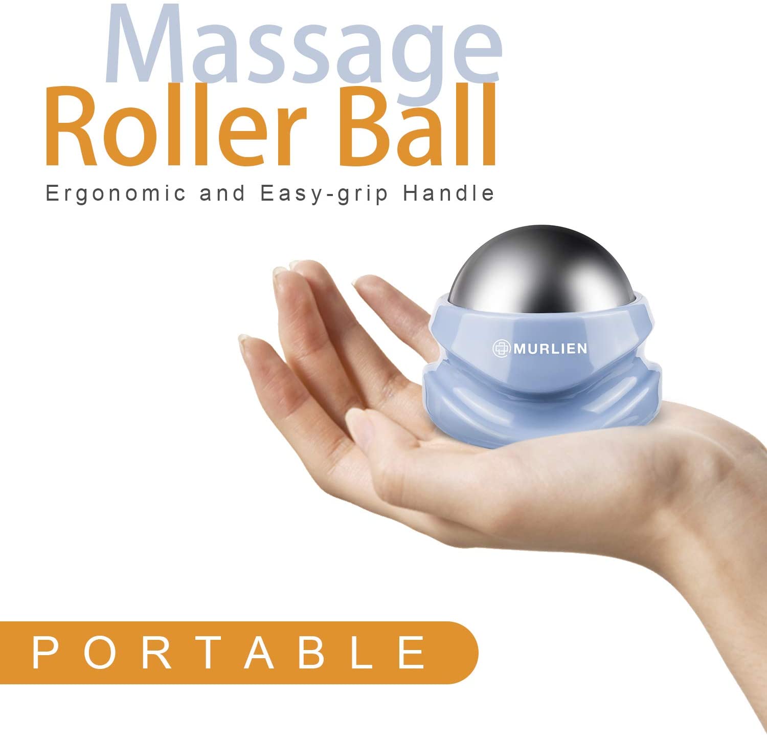 MURLIEN Ice Therapy Massage Roller Ball, Massager for Trigger Point