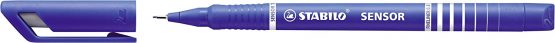 Fineliner - STABILO SENSOR F Wallet of 4 Assorted Colours - Image 3