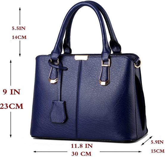 FiveloveTwo Womens Satchel Handbag Tote Purse Top Handle Shoulder Bags and Purse - Image 2
