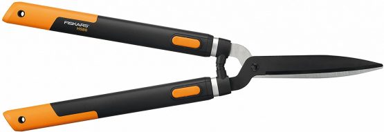 Fiskars SmartFit Hedge Shear HS86, Telescopic, Non-stick coating, High-Steel blades, Length: 68 - 93 cm, Black/Orange, 1013565 - Image 2