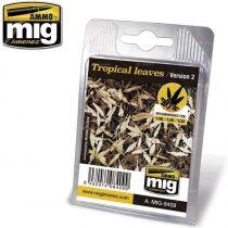 AMMO MIG-8409 Tropical (Version 2) Leaves, Multicolour