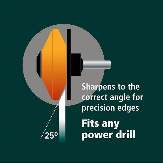 Multi-Sharp 1301 Multi-Purpose Blade Sharpener for Rotary Lawn Mower, Spades, Hoes, Lawn-Edgers, Shears, Axes and Other Garden Tools - Image 3