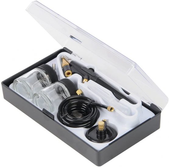 Silverline 380158 Hobby Airbrush Kit 6-Piece Set