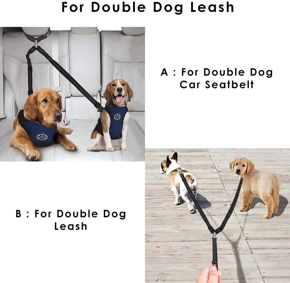 SlowTon Double Dog Seat Belt - Image 4