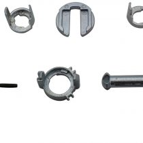 51217019975 Door Lock Cylinder Repair Kit Replacement Front Driver Side for E46
