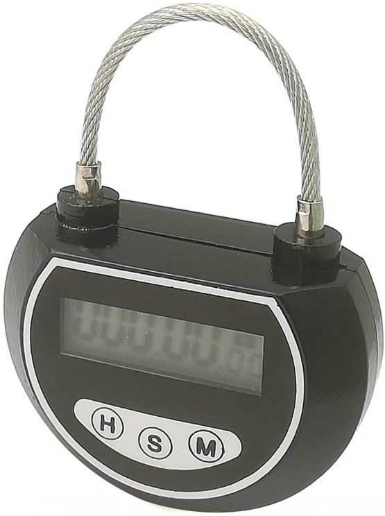 Automatic Unlocking Timing Lock The Kitchen Cabinet Lock Padlock Timekeeping Lock Without Charging Use - Image 3