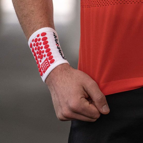 COMPRESSPORT Sweatbands 3D Muñequera antitranspiraction multideporte - Image 3