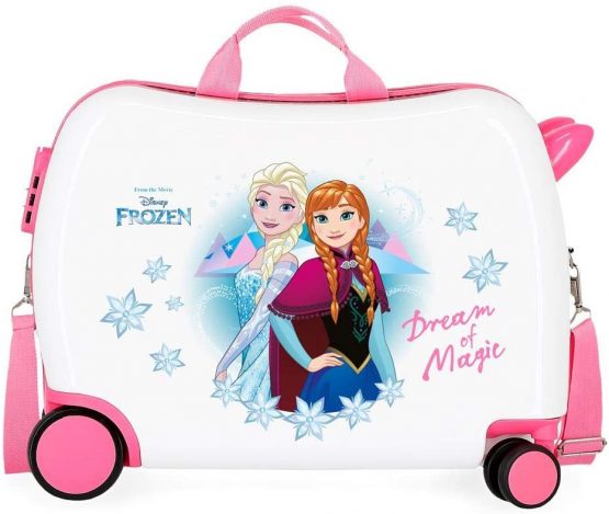 Disney Frozen Dream of Magic Multicoloured Kids Rolling Suitcase 50 x 38 x 20 cm Rigid ABS Combination Lock 34 Litre 2.1 kg 4 Wheels Hand Luggage