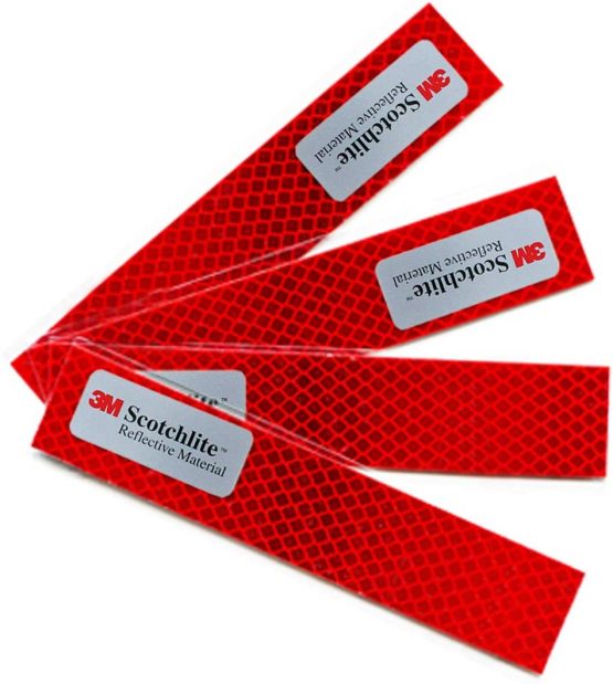 Salzmann Diamond Grade Stickers | Waterproof, All-Weather Reflective Stickers | Made with 3M Diamond Grade - Image 2