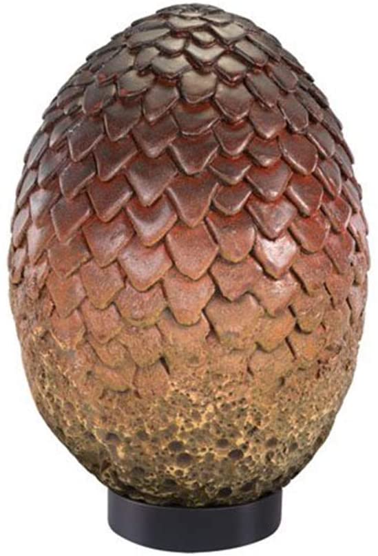 The Noble Collection Game Of Thrones Drogon Egg, 11in (28cm) Hand Painted Dragon Egg - Image 4