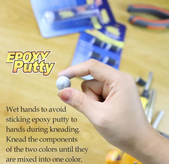 Epoxy Putty, Repair Epoxy Putty Stick Metal Filler Pipe Repair Hard Plastic Ceramic Fibreglass Stone Glass Hole Filler, Bonding Leaks Putty Repair Waterproof Quick Fixes - Image 4