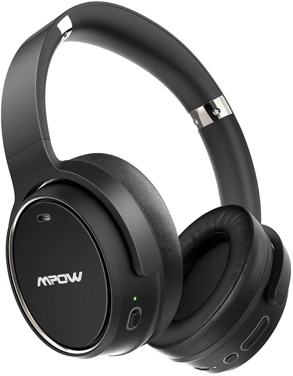 Hybrid Noise Cancelling Headphones, Mpow H19 Bluetooth 5.0 Wireless ...