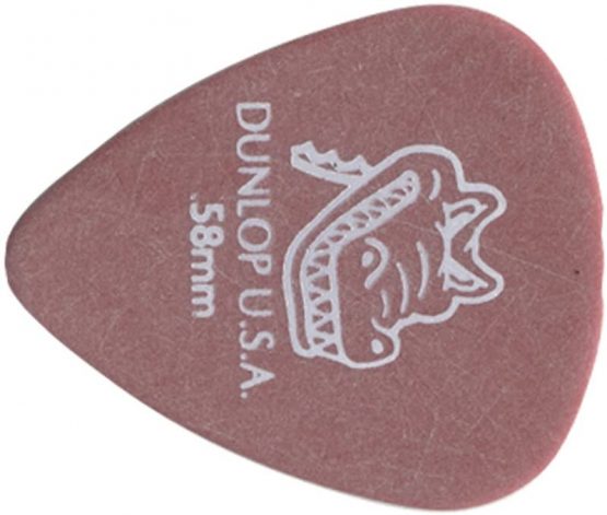Dunlop 417R.58 Gator Grip, Red, .58mm, 72/Bag