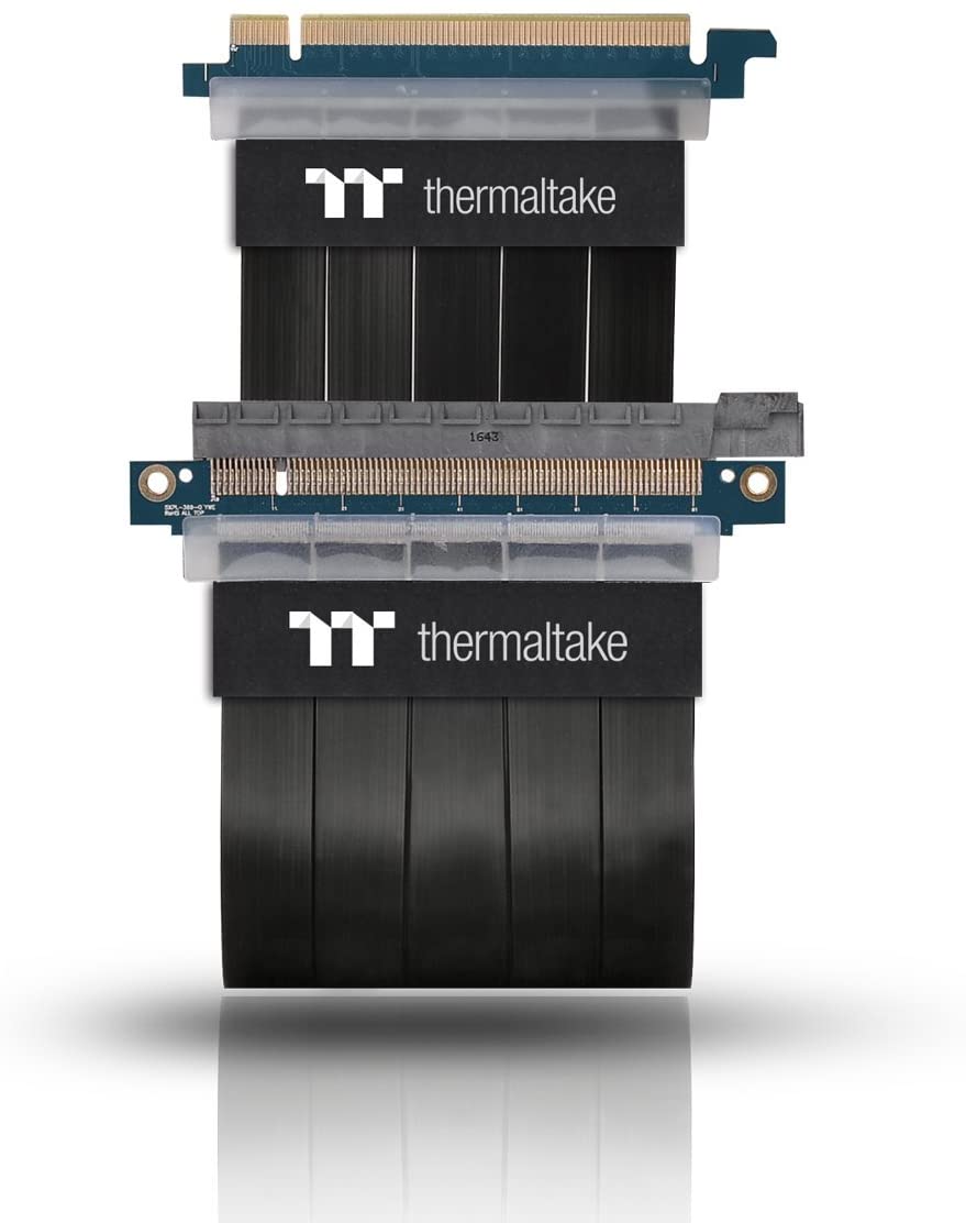 Thermaltake AC-045-CN1OTN-C1TT 300 mm Premium PCI-E 3.0 Extender - Black - Image 4