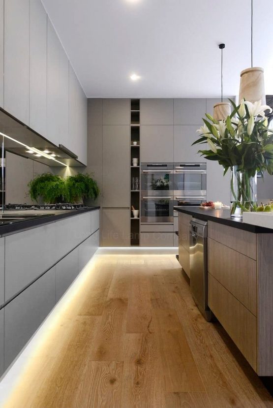 4 x 30cm Plug in LED Under Kitchen Cupboard Cabinet Strip Lights Day Light Cool White - Image 2