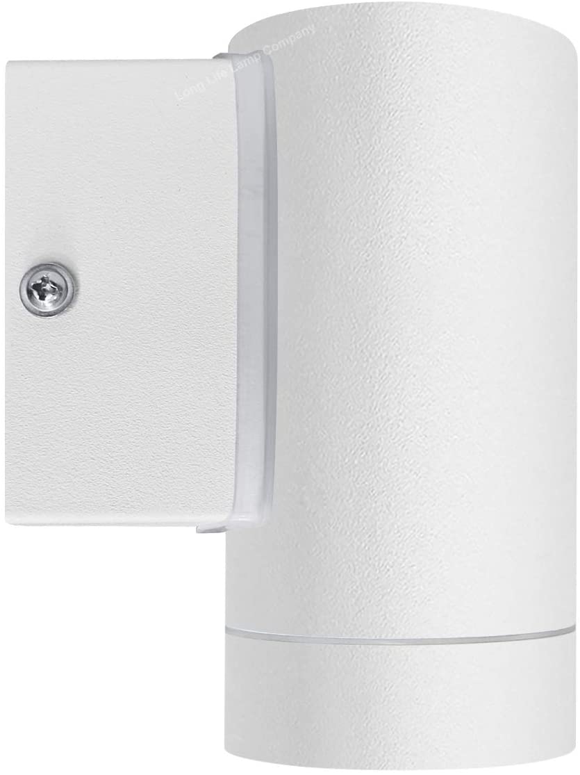Long Life Lamp Company Stainless Steel White Finish Outdoor Wall Light IP65 Exterior Interior Wall Light ZLC053W - Image 4